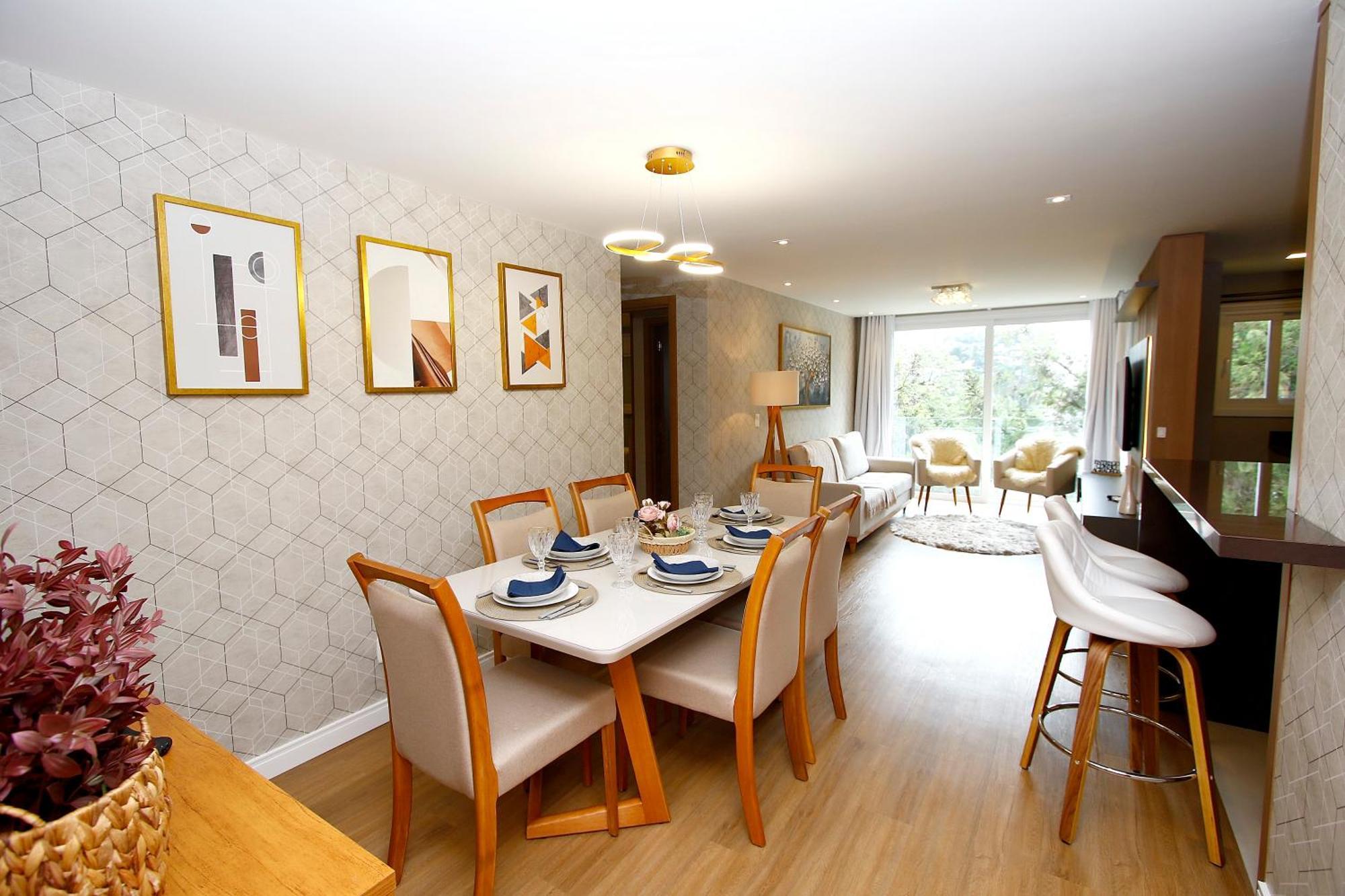 Luxuoso Apartamento Em Gramado - 2 Suites Buitenkant foto